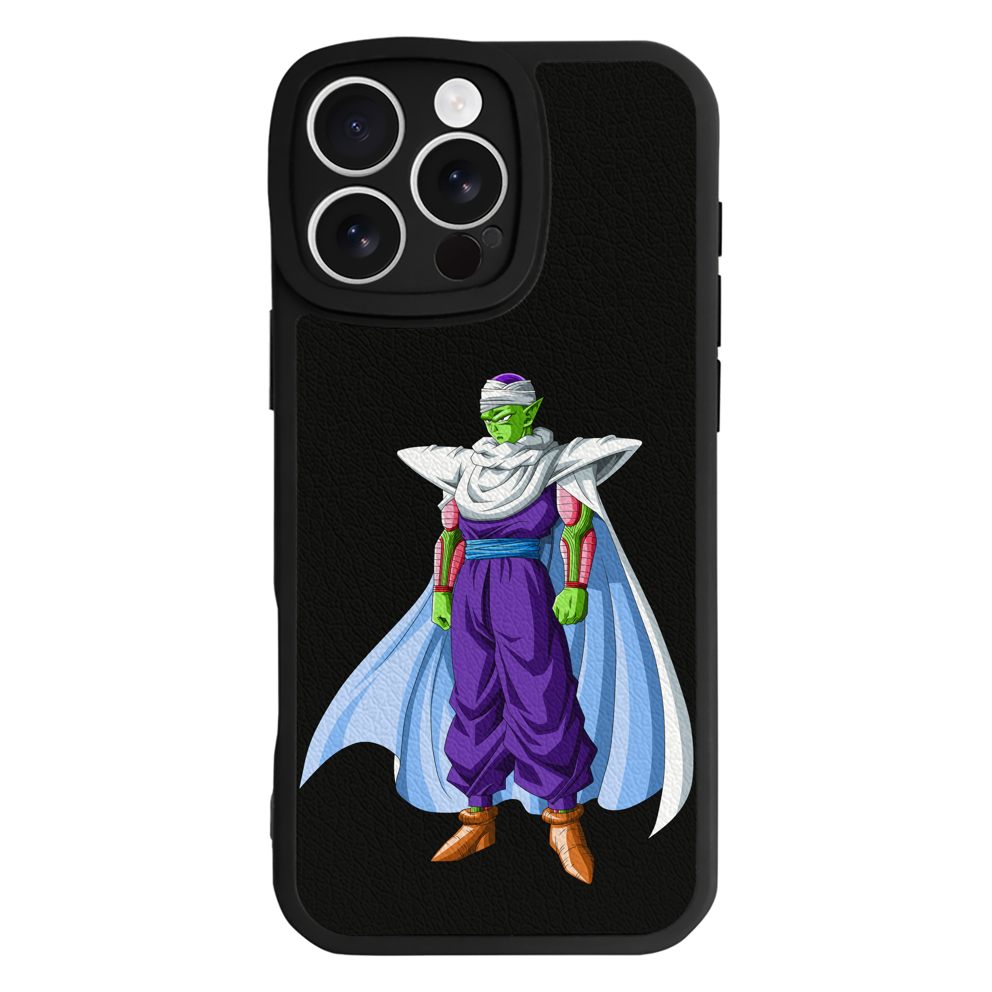 （画像用） ドラゴンボール ピッコロ DRAGON BALL Piccolo 【iPhone 16シリーズ対応】シリコンスマホケース（レザー調） 材質：シリコン